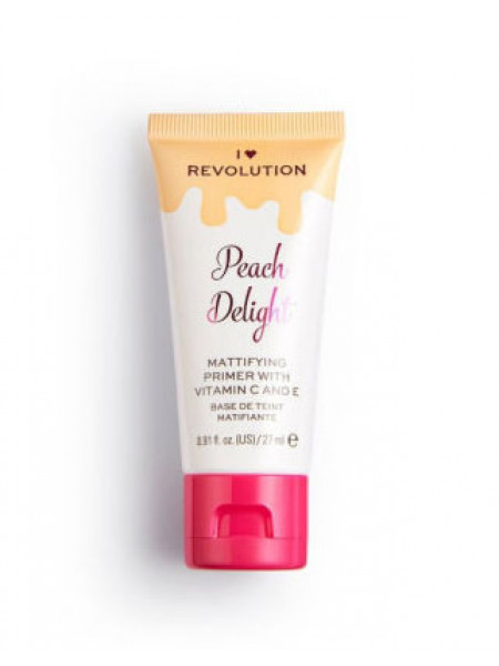 I HEART MAKEUP Праймер матирующий Peach Delight Mattifying Primer With Vitamin C And E